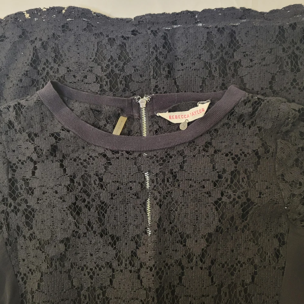 Rebecca Taylor Black Lace Mini Dress - Picture 3 of 3